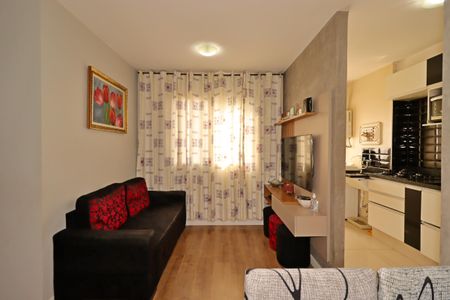 Sala de apartamento à venda com 2 quartos, 44m² em Jardim Utinga, Santo André