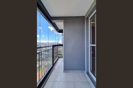 Varanda da Sala de apartamento para alugar com 2 quartos, 55m² em Lapa de Baixo, São Paulo