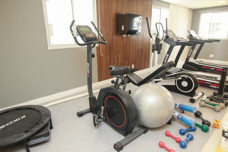 Apartamento para alugar com 38m², 2 quartos e sem vagaÁrea comum - Academia