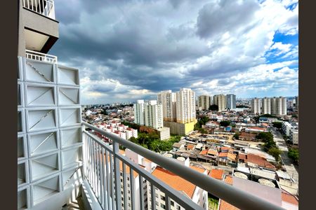 Apartamento à venda com 48m², 1 quarto e 1 vagaVaranda do Quarto 