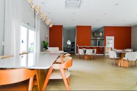 Studio à venda com 47m², 1 quarto e 1 vagaÁrea comum - Salão de festas