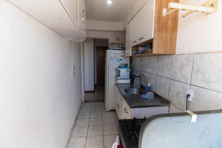 Apartamento à venda com 60m², 2 quartos e 1 vagaCozinha e Área de Serviço