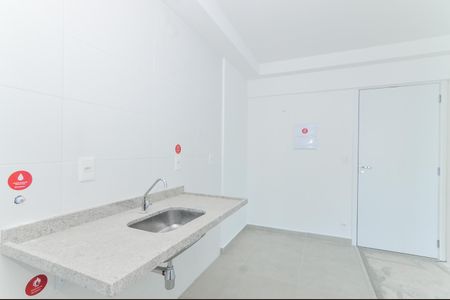 Studio à venda com 48m², 1 quarto e 1 vagaCozinha 