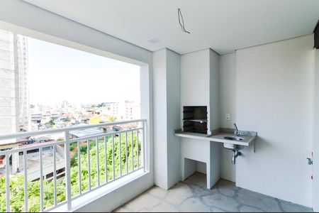 Studio à venda com 48m², 1 quarto e 1 vagaVaranda com espaço Gourmet 