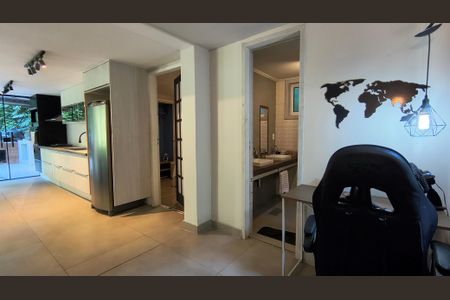 Casa de condomínio para alugar com 100m², 2 quartos e 3 vagasEscritório 