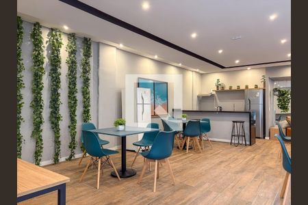 Apartamento para alugar com 37m², 2 quartos e 1 vaga