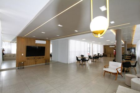 Apartamento à venda com 76m², 3 quartos e 2 vagasÁrea comum - Salão de festas