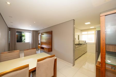SALA de apartamento à venda com 2 quartos, 61m² em Cinquentenario, Belo Horizonte
