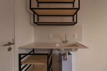 Studio para alugar com 19m², 1 quarto e sem vaga Studio para alugar com 19m², 1 quarto e sem vagaCozinha