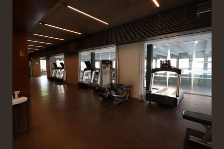 Área comum - Academia de apartamento para alugar com 2 quartos, 70m² em Panamby, São Paulo