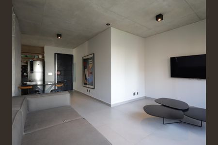 Sala de apartamento à venda com 2 quartos, 71m² em Panamby, São Paulo