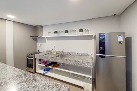 Studio para alugar com 26m², 1 quarto e sem vagaSalão de Festas
