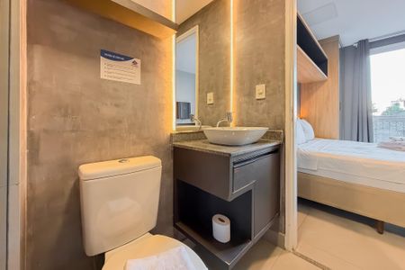 Studio para alugar com 26m², 1 quarto e sem vagaBanheiro