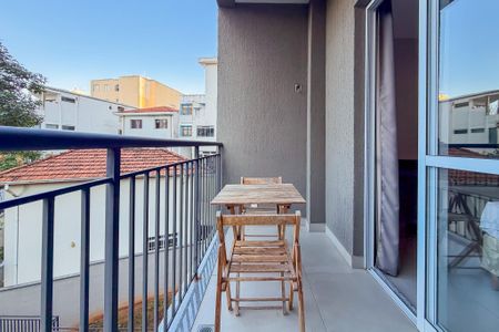 Studio para alugar com 26m², 1 quarto e sem vagaVaranda