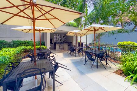 Studio para alugar com 26m², 1 quarto e sem vagaChurrasqueira