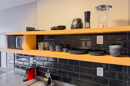 Studio para alugar com 26m², 1 quarto e sem vagaCozinha - Armários