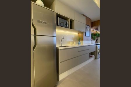 Cozinha de apartamento à venda com 3 quartos, 81m² em Aldeia, Barueri