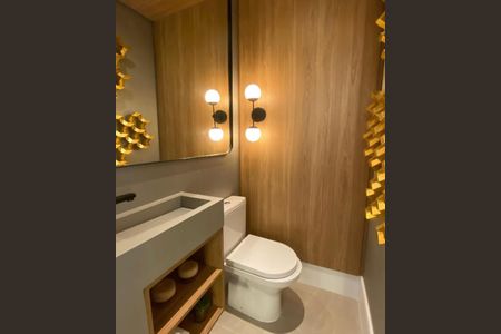 Banheiro de apartamento à venda com 3 quartos, 81m² em Aldeia, Barueri