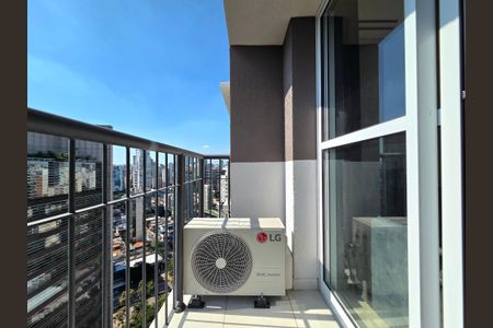 Apartamento para alugar com 34m², 1 quarto e sem vagaVaranda