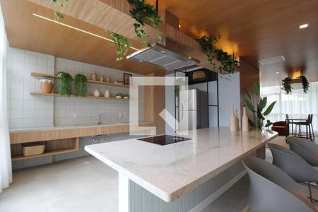 Apartamento para alugar com 34m², 1 quarto e sem vagaÁrea comum - Salão de festas