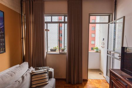 Varanda da Sala de apartamento à venda com 3 quartos, 153m² em Centro, Belo Horizonte