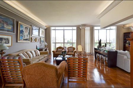 Sala de Estar de apartamento à venda com 4 quartos, 300m² em Funcionários, Belo Horizonte