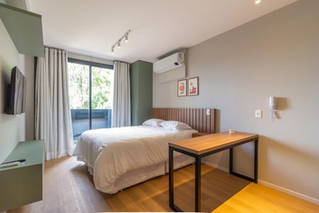 Kitnet/Studio de kitnet/studio para alugar com 1 quarto, 30m² em Pinheiros, São Paulo