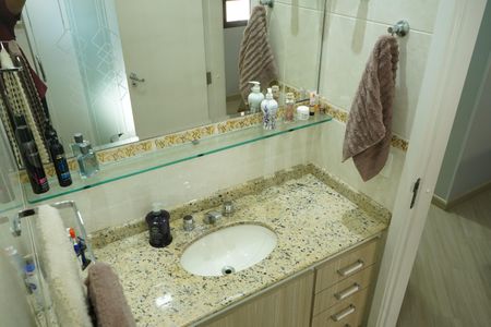 Apartamento à venda com 138m², 4 quartos e 3 vagasBanheiro da Suíte 3