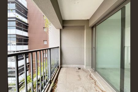 Studio à venda com 29m², 1 quarto e sem vagaVaranda