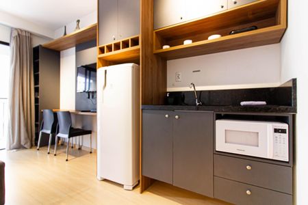 Studio para alugar com 32m², 1 quarto e sem vagaCozinha