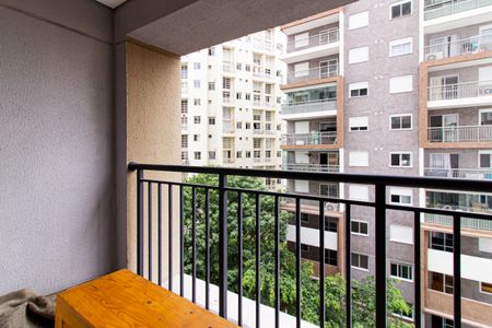 Studio para alugar com 32m², 1 quarto e sem vagaVaranda