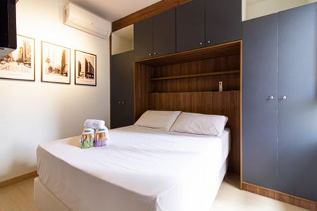 Studio para alugar com 32m², 1 quarto e sem vagaQuarto