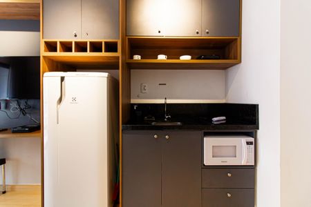 Studio para alugar com 32m², 1 quarto e sem vagaCozinha