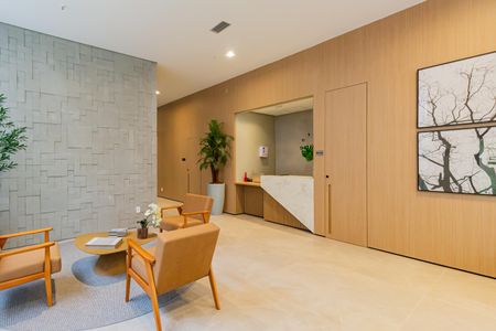 Studio à venda com 23m², 1 quarto e sem vaga Studio à venda com 23m², 1 quarto e sem vagaHall social