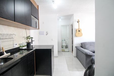 Apartamento à venda com 35m², 2 quartos e sem vagaCozinha e Área de Serviço