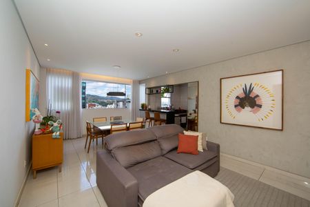 SALA de apartamento à venda com 3 quartos, 140m² em Buritis, Belo Horizonte