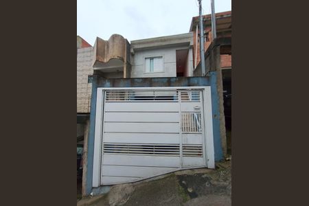 Fachada de casa à venda com 3 quartos, 107m² em Jardim do Mirante, Santo André