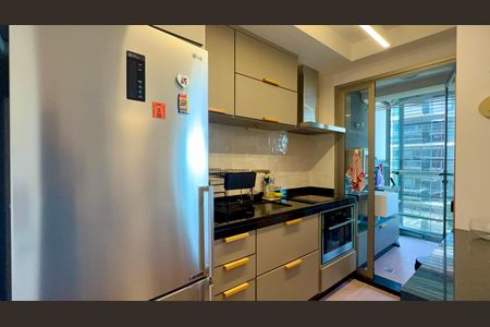 Studio à venda com 42m², 1 quarto e 1 vagaCozinha