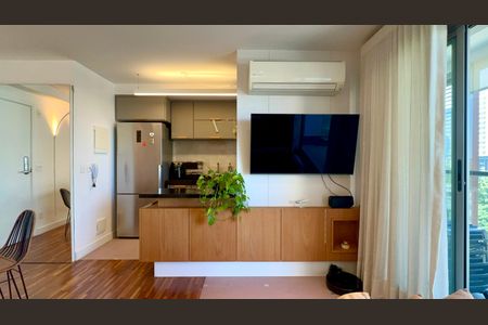 Studio à venda com 42m², 1 quarto e 1 vagaSala