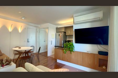 Studio à venda com 42m², 1 quarto e 1 vagaSala