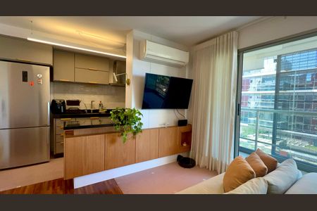 Studio à venda com 42m², 1 quarto e 1 vagaSala