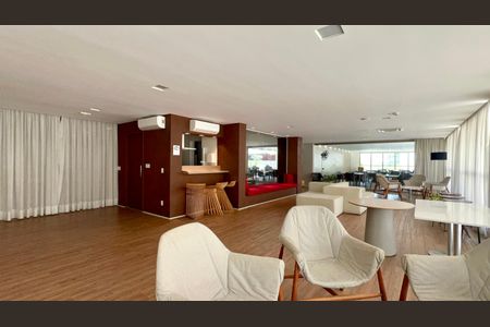 Studio à venda com 42m², 1 quarto e 1 vagaSalão de Festas