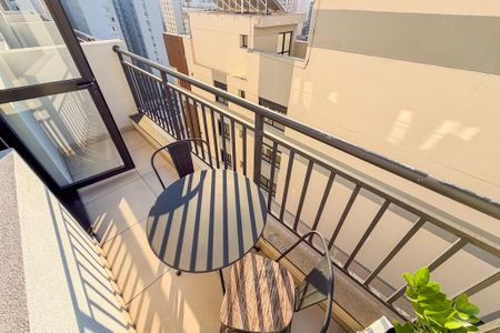 Studio à venda com 21m², 1 quarto e sem vagaVaranda