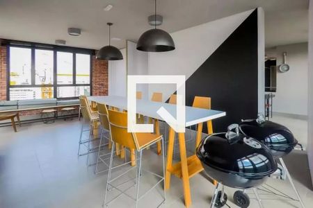 Studio à venda com 21m², 1 quarto e sem vagaChurrasqueira