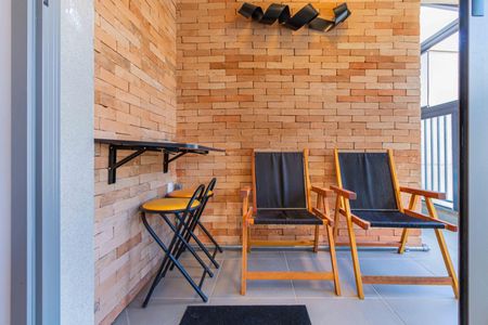 Studio para alugar com 27m², 1 quarto e 1 vagaVaranda