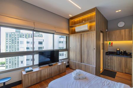 Studio de kitnet/studio para alugar com 1 quarto, 27m² em Barra Funda, São Paulo
