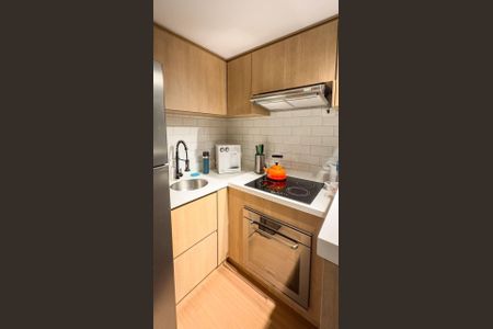 Cozinha de apartamento à venda com 1 quarto, 48m² em Santa Cecilia, São Paulo