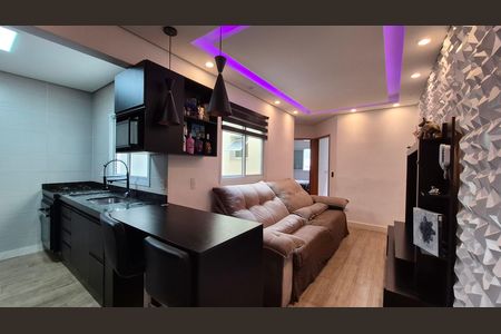 Sala  de apartamento à venda com 2 quartos, 100m² em Jardim Santo Alberto, Santo André