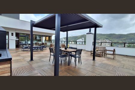 Studio para alugar com 35m², 1 quarto e 1 vaga Studio para alugar com 35m², 1 quarto e 1 vagaÁrea comum - Churrasqueira