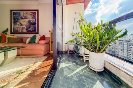 Varanda da Sala de apartamento à venda com 3 quartos, 128m² em Vila Mariana, São Paulo